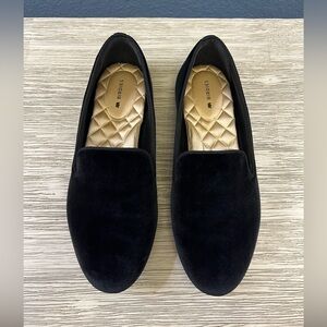 LIKE NEW!!! Birdies Women's Black Velvet Loafers